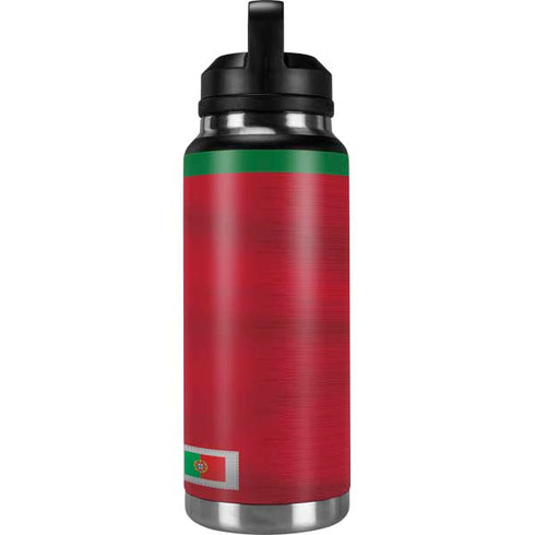 Portugal Soccer Flag YETI Rambler 36oz Bottle Skin
